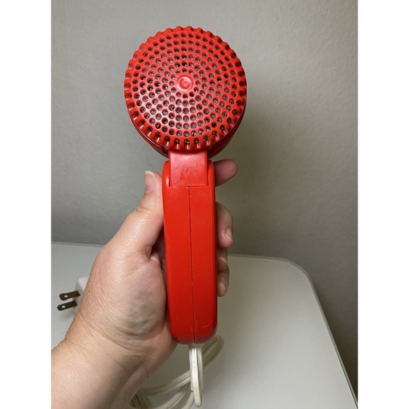 Vintage Betty Boop RED Hair Dryer 2 speed 1600 Watts 2 Settings 1997 -RARE - Picture 5 of 11